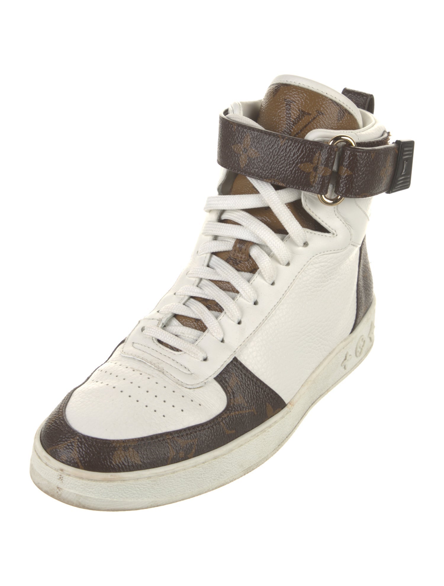 Louis Vuitton LV Monogram Leather Sneakers